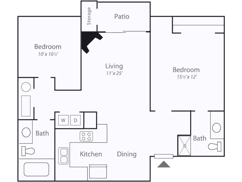 Indigo Bush floorplan at Candlelight Square