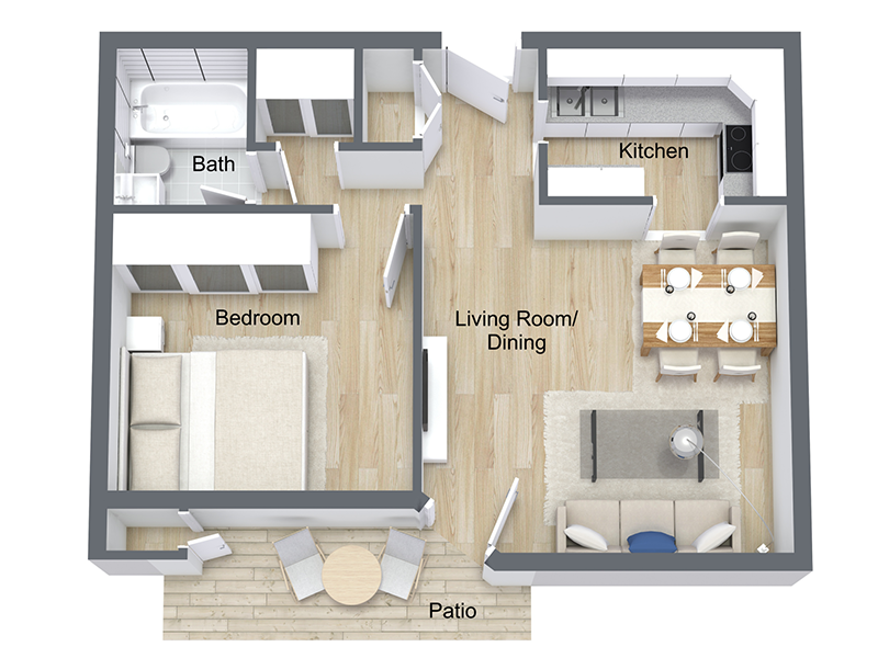 Birch floorplan at McInnis Park