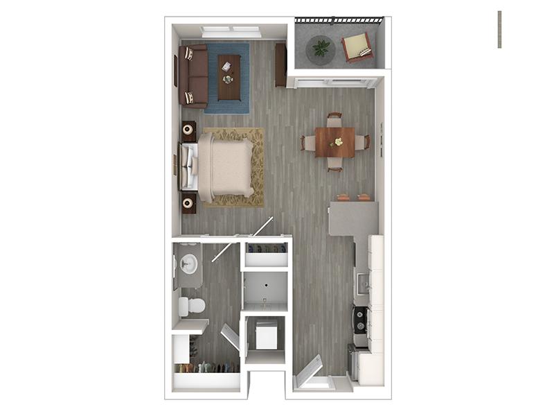 Bingham floorplan at Copper Flats