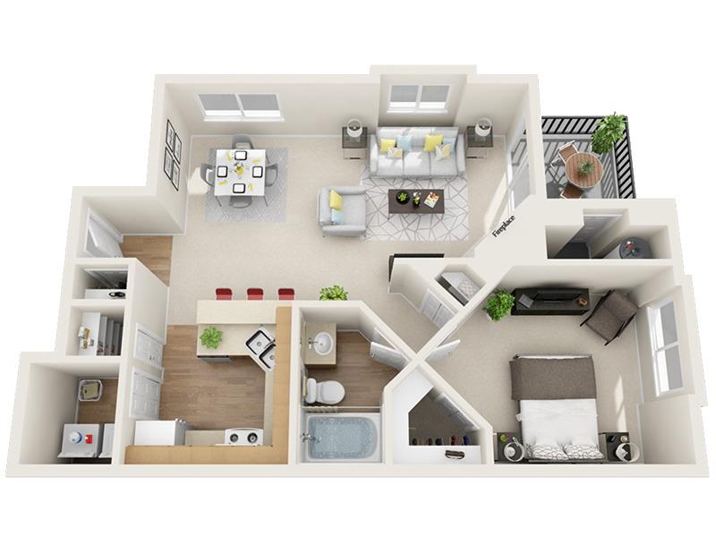 Paradise Creek floorplan at Kallisto at Bear Creek