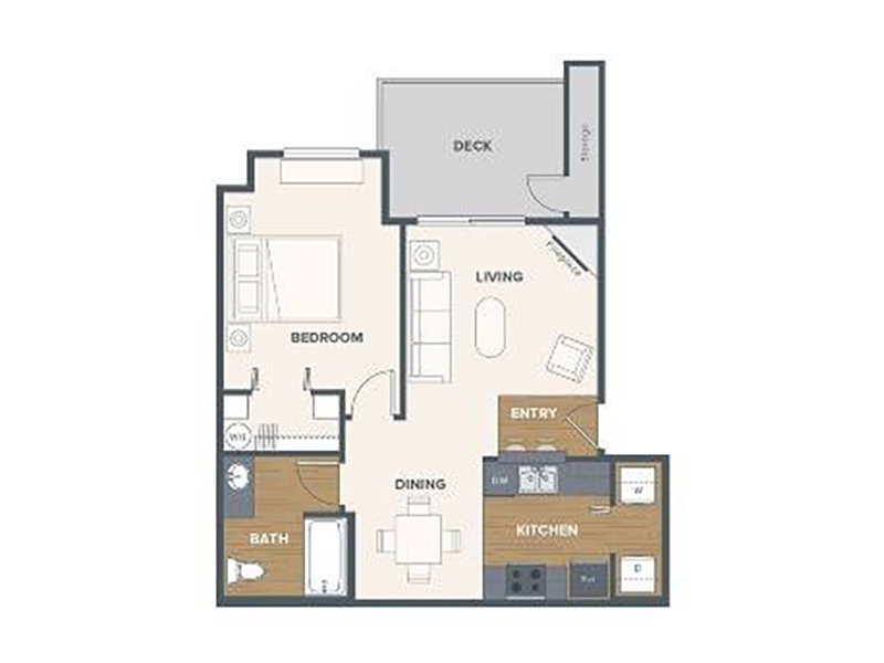 Alder floorplan at Progress Terrace