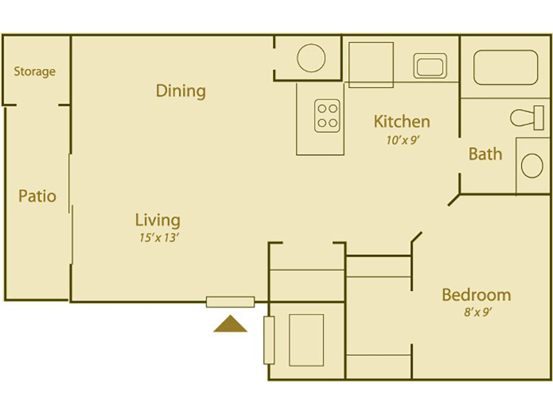 Silver Sage floorplan at Candlelight Square