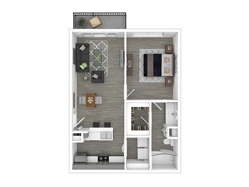 Floor Plans at The Niche Apartments Apartments