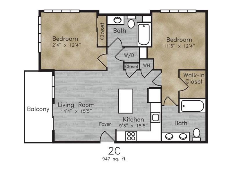 PEAK TO PEAK floorplan at Boulder View