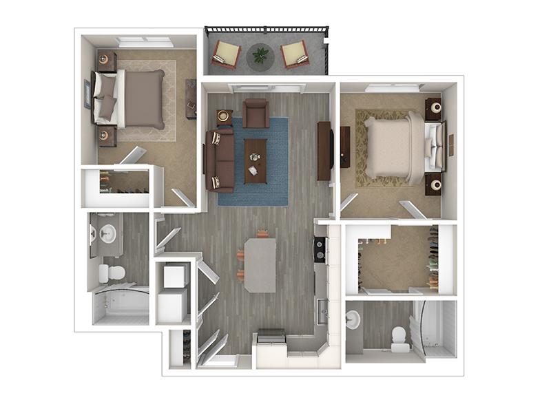 Safford floorplan at Copper Flats