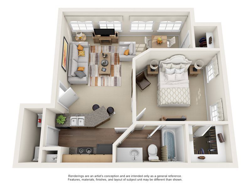 Ashcroft floorplan at Oak Tree Park