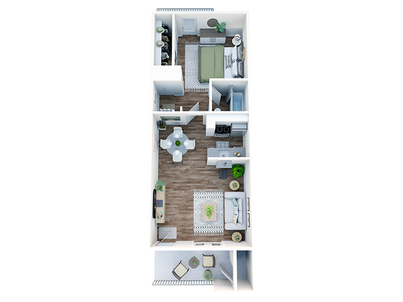 A3 floorplan at Tides at East Glendale