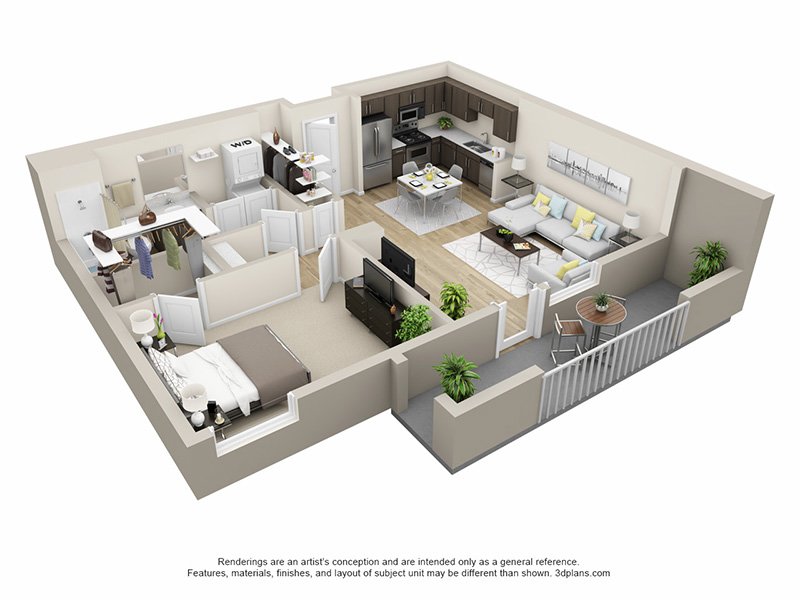 Harmony floorplan at Tempo at Riverpark