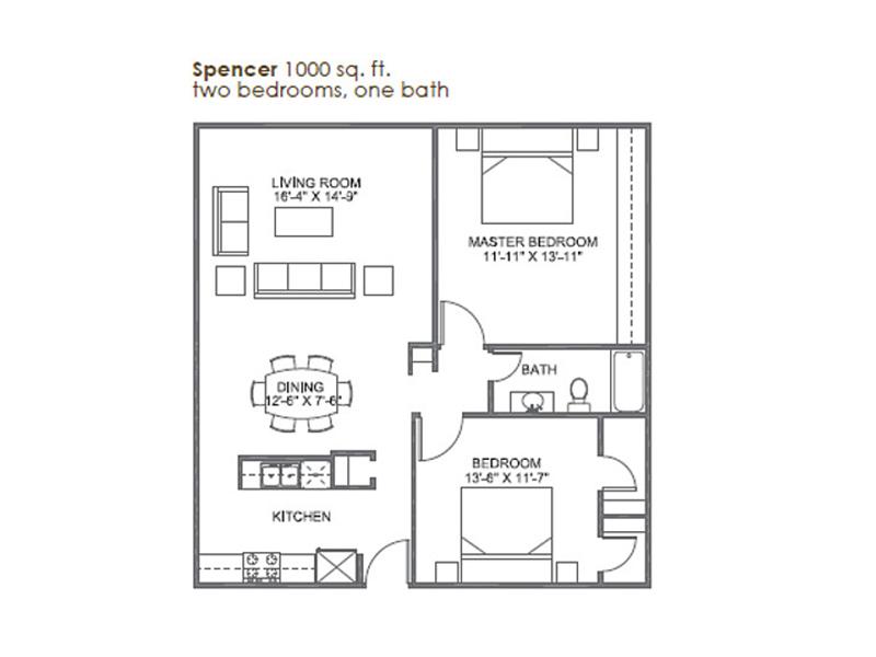 Spencer floorplan
