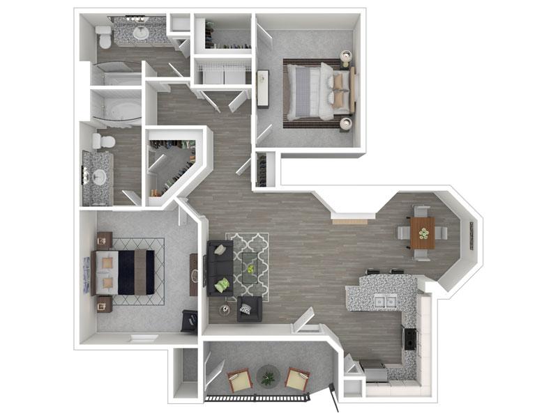 Floor Plans at The Enclave Apartments