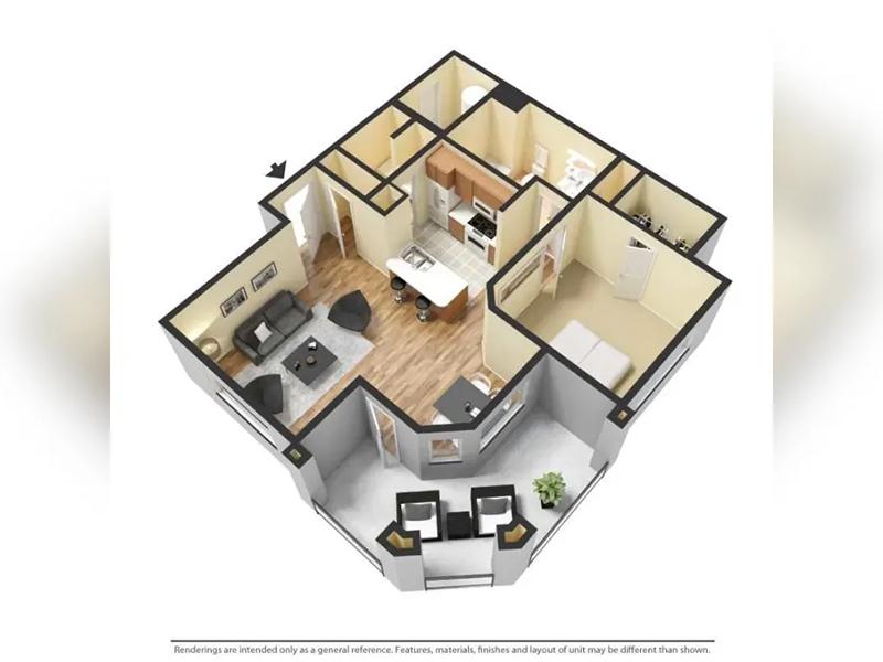 rsa2 floorplan at Rio Santa Fe