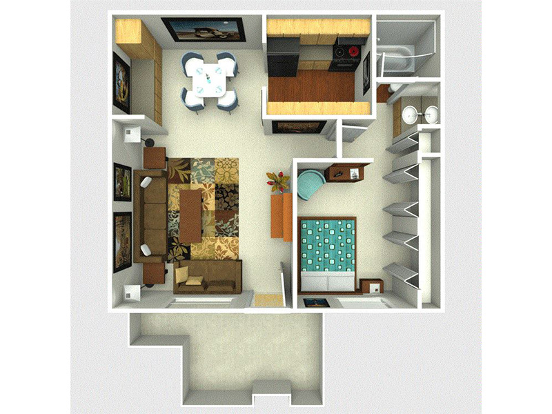 Palm floorplan at Portola North Phoenix