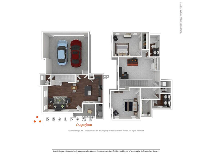 Crescent floorplan