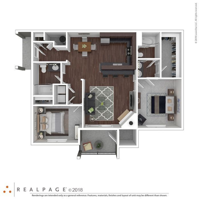 Ascot floorplan at Kipling Commons