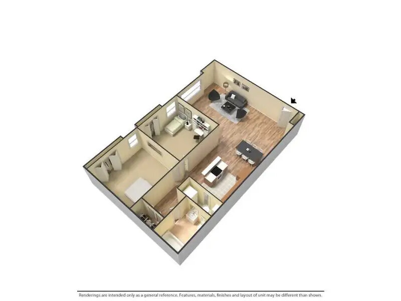 2x1 floorplan