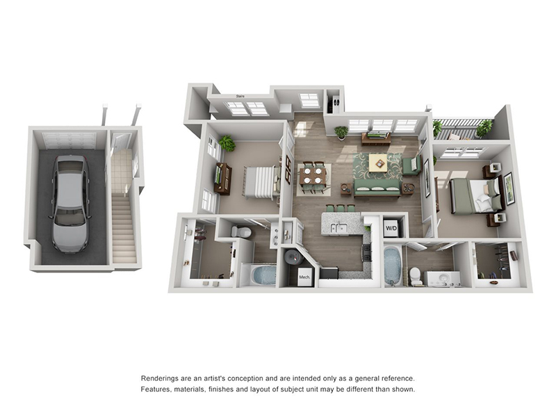 B3 floorplan at Grand Reserve of Naperville