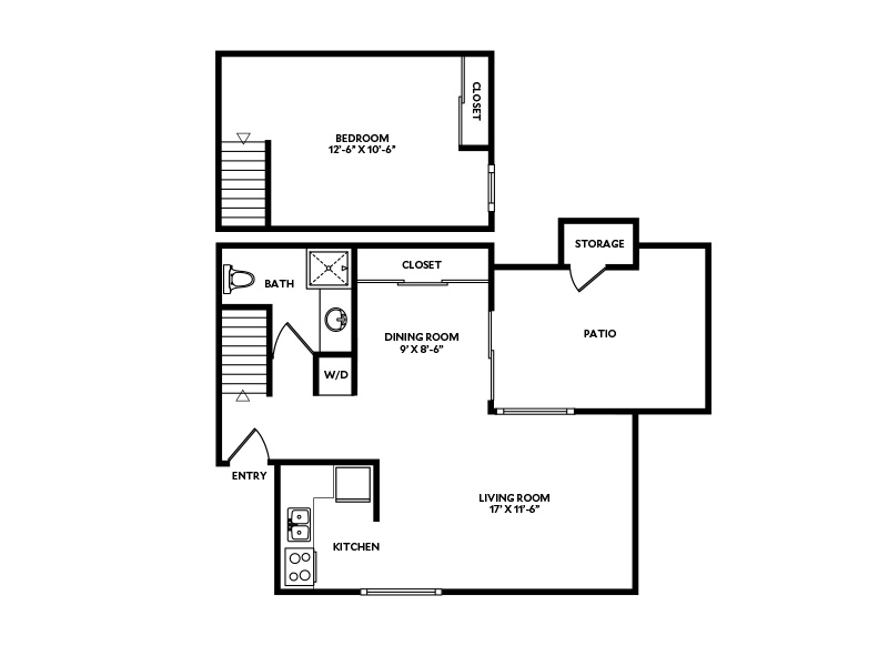 1A floorplan at The Boulders