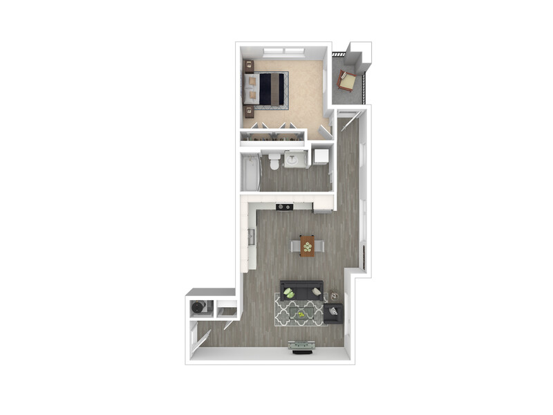 Orchid floorplan at Lotus Republic