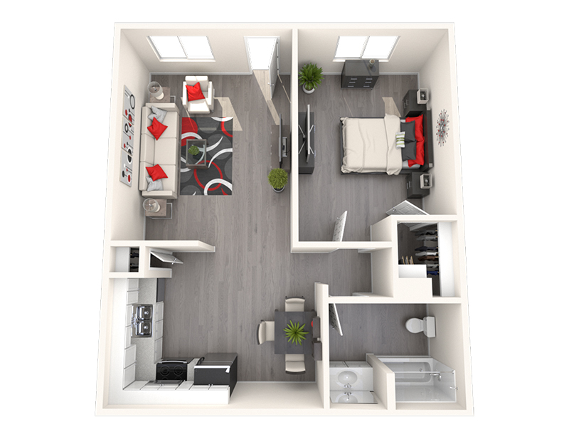 A2 floorplan at Portola at Papago