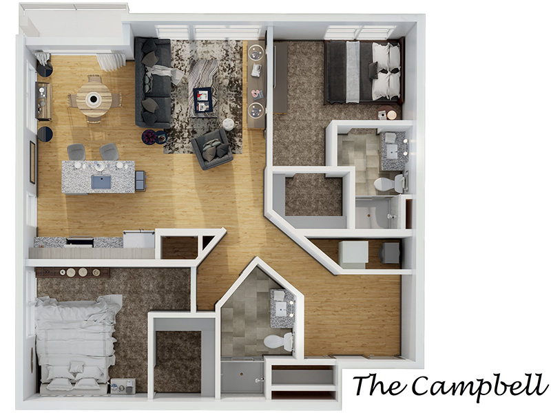 Two Bed View Campbell