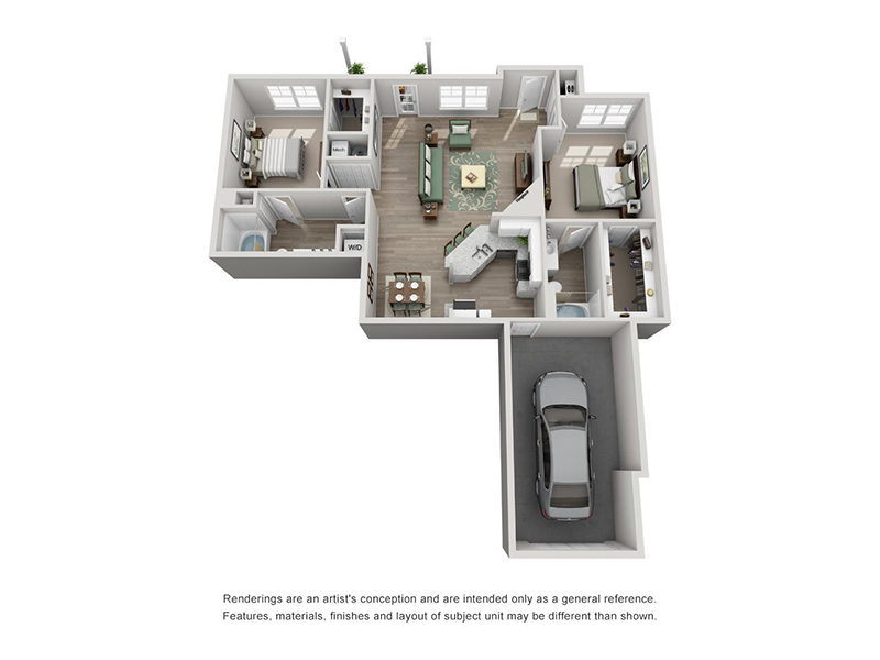 B5 floorplan at Grand Reserve of Naperville