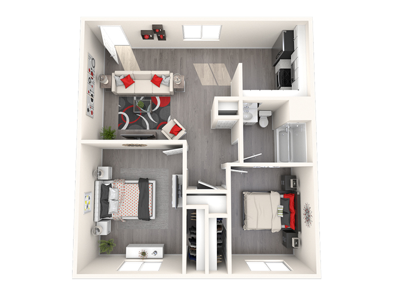 B1 floorplan at Portola at Papago