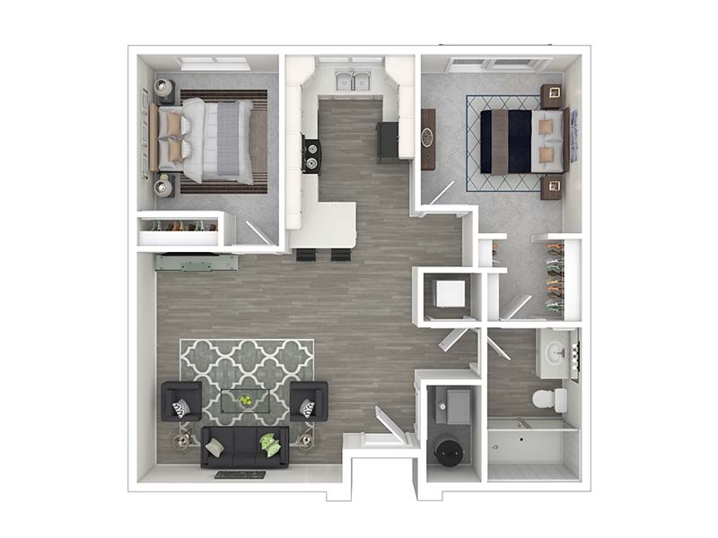 Capri floorplan at The Retreat at South Haven Farms