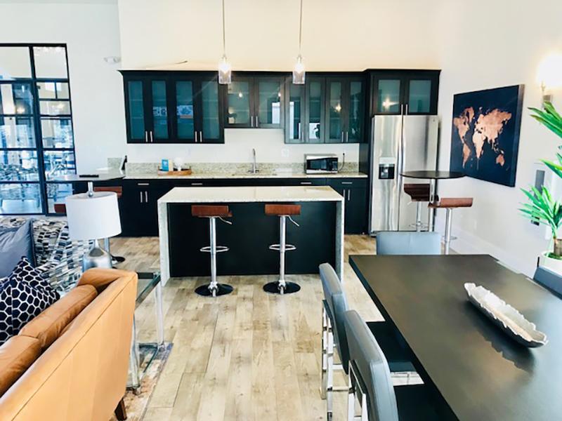 Clubhouse kitchen | Legacy Ridge Apartments