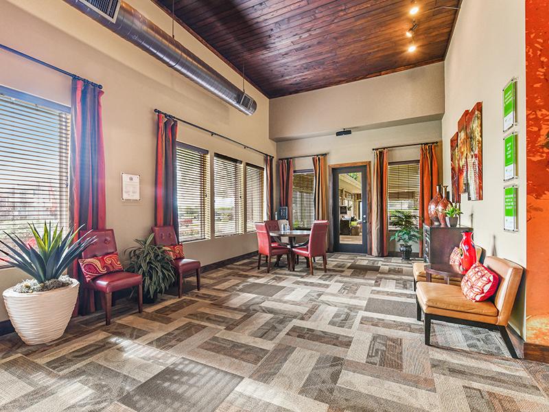 Clubhouse Lobby | Township Square Apartments in Saginaw, MI