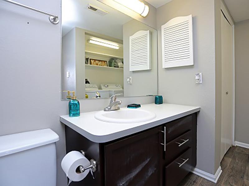 Bathroom | Ascend at Red Rocks Lakewood Apartments