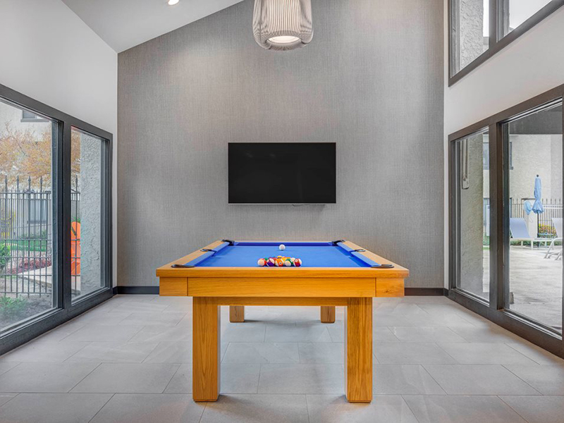 Billiards Table | Santa Fe at Cottonwood Apartments in Cottonwood Heights, UT