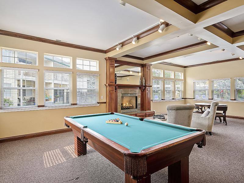 Pool Table | Orchard Place Apartments Idaho