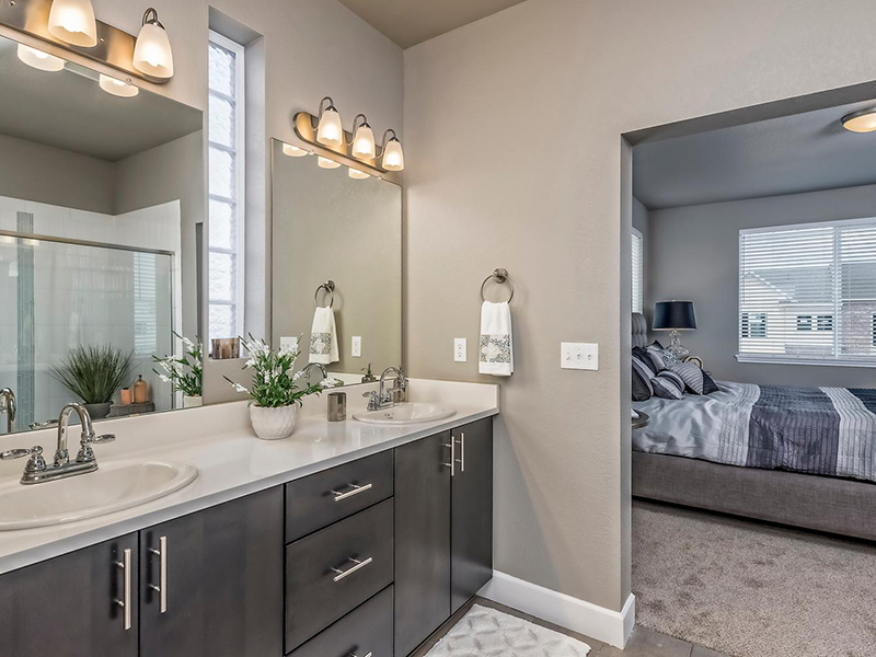 Master Bathroom | Willow Point Townhomes in Denver, CO