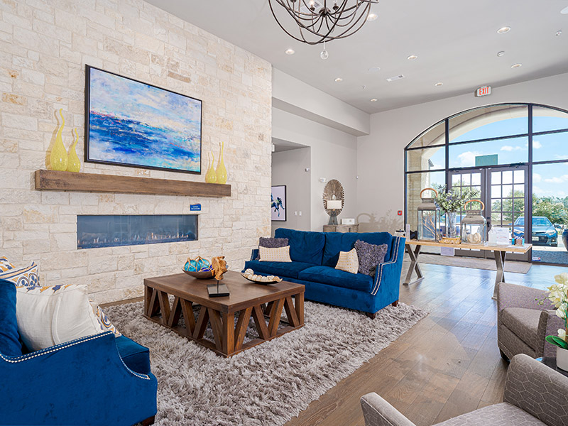 Resident Lounge | Cascadia Apartments in San Antonio, TX