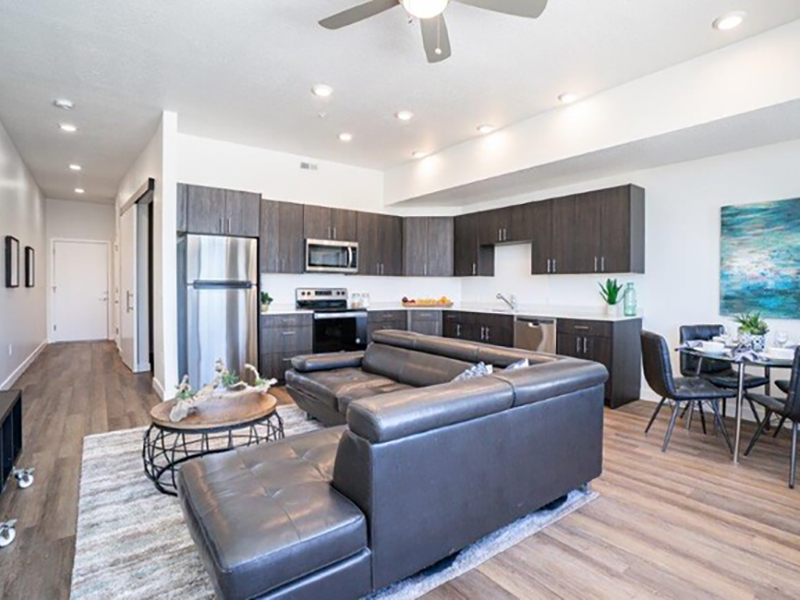 Living Room | Lofts at Reed