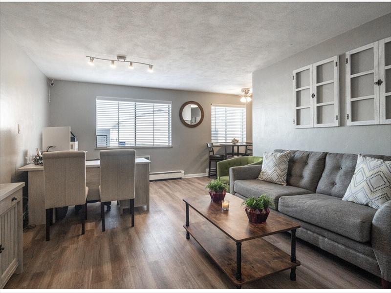 Model Front Room | Continental Court Apartments