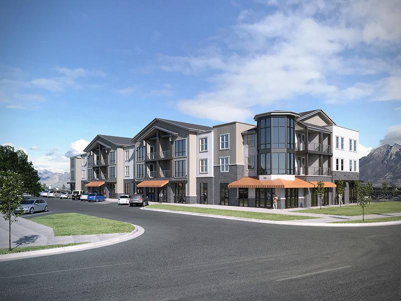 Station at Gardner Mill | Rendering