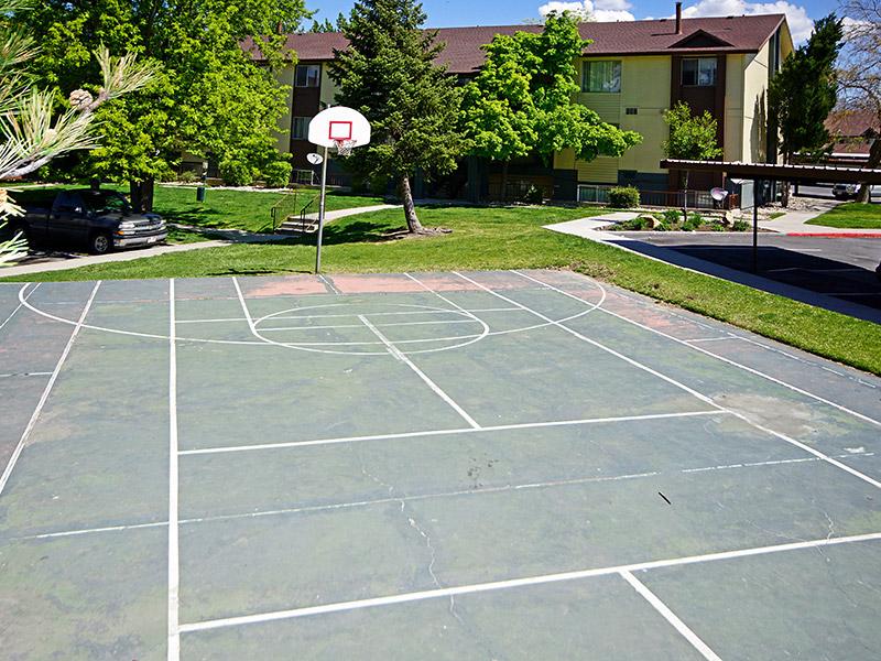 Basketball Court | Mountain Shadows Apartments in Salt Lake City, UT