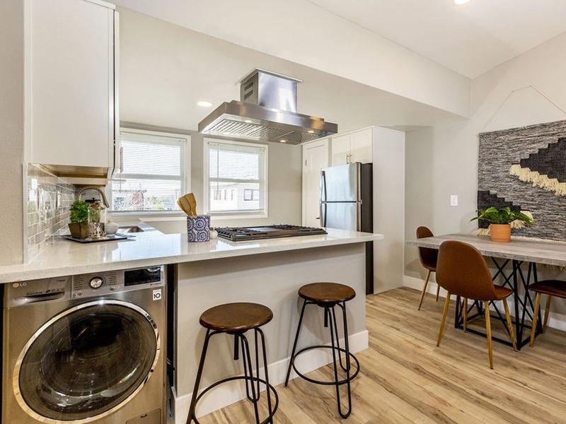 Dining Area & Kitchen | The Parc at 1300 in Berkeley, CA