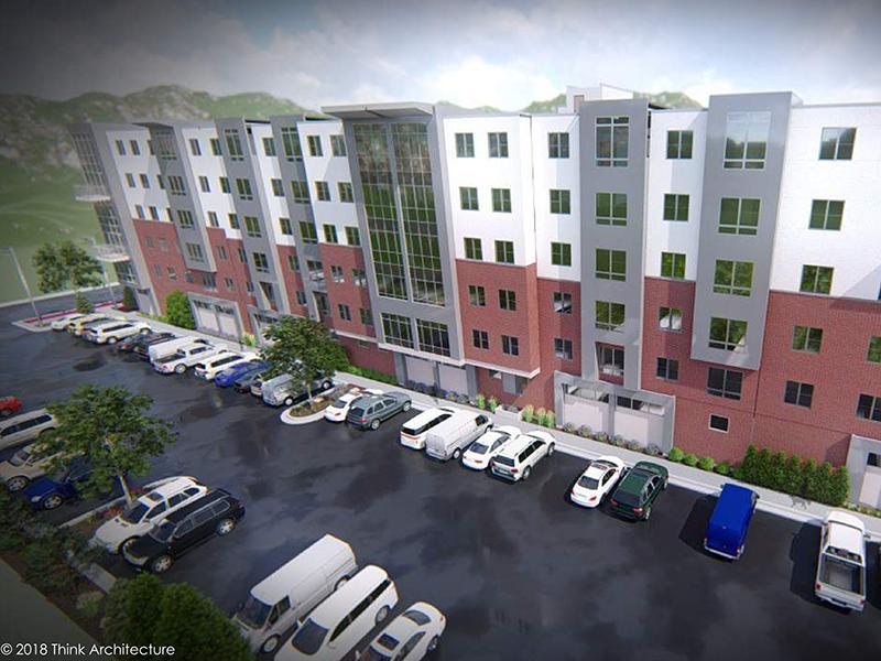 Building Rendering | Canyon Vista Apartments in Draper, UT