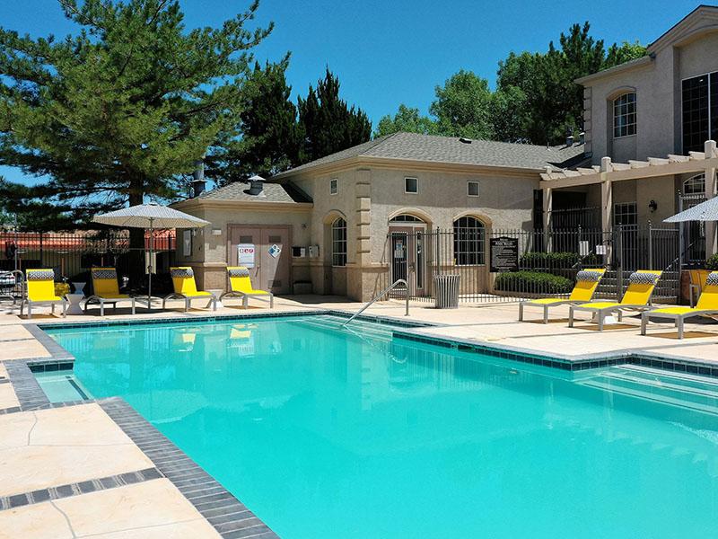 Beautiful Pool | The Enclave Apartments in Albuquerque, NM