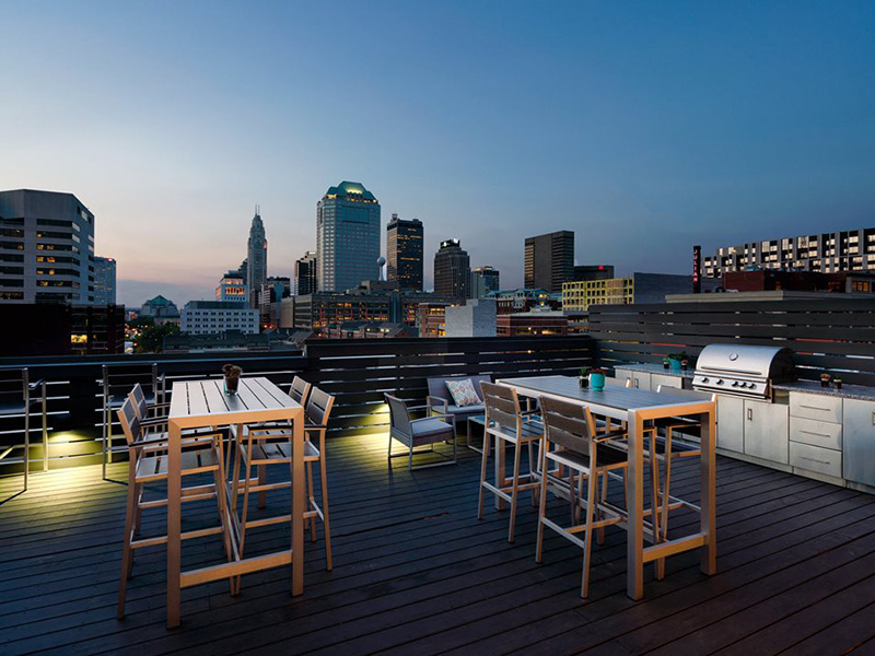Rooftop Lounge | 303 Front Street Apartments in Columbus, OH