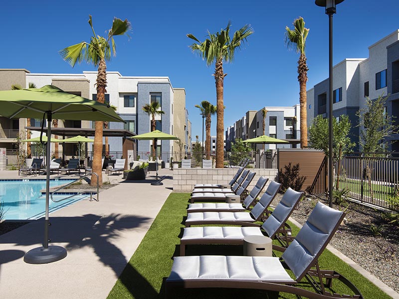 Pool Side Furniture  | Parc at South Mountain