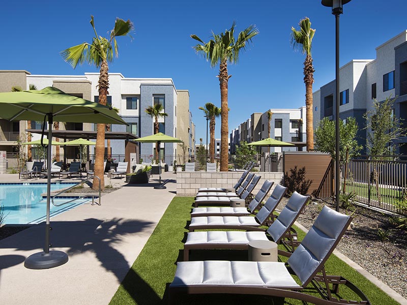 Pool Side Furniture | Parc at South Mountain