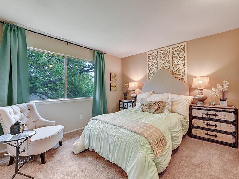 Bedroom Window | Township Square Apartments in Saginaw, MI