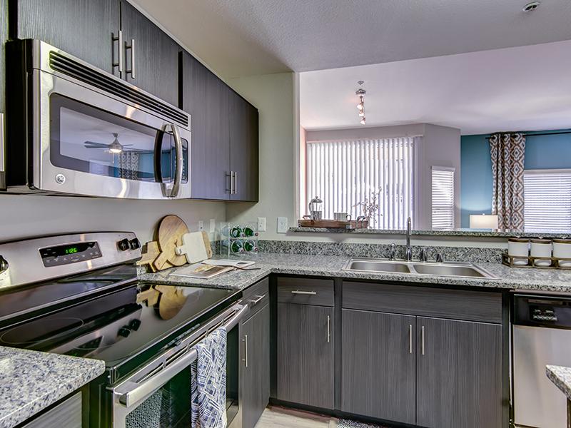 Microwave & Stove - Kitchen