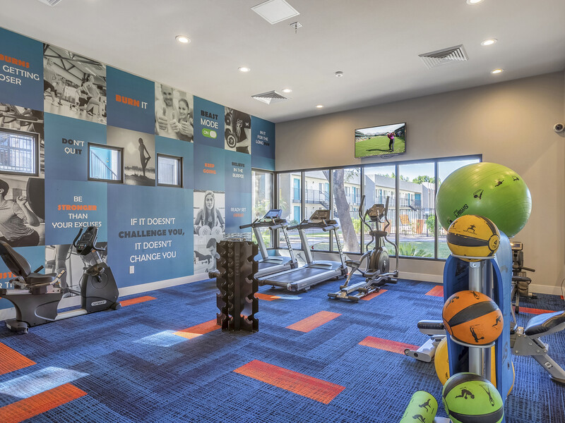 Gym | Omnia on 8th Apartments in Tempe, AZ