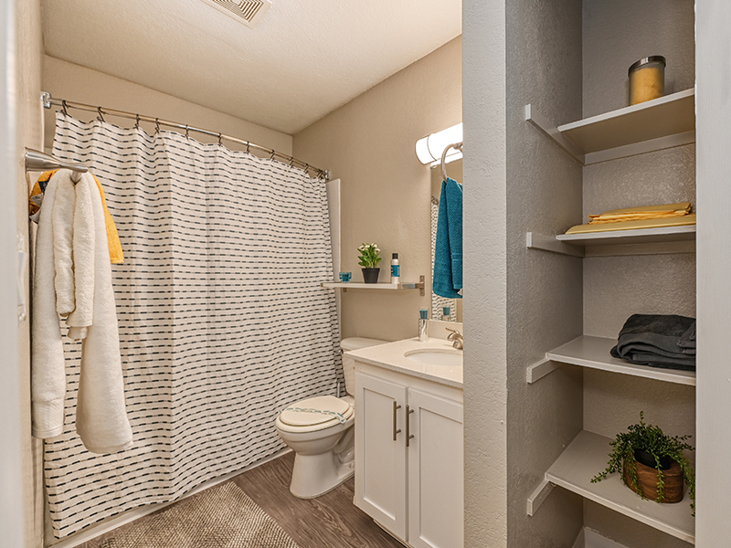 Bathroom | The Crossing at Wyndham Apartments in Sacramento, CA