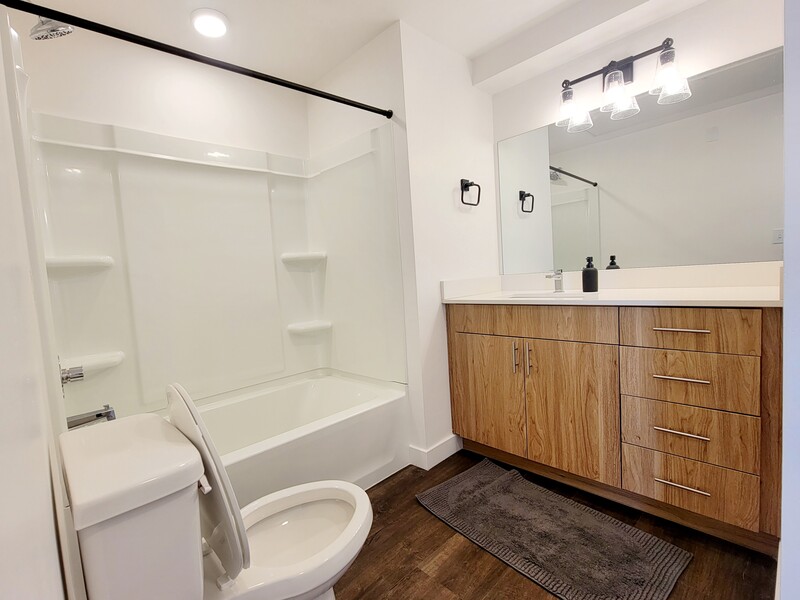 Bathroom | theOlive Apartments in Salt Lake City, UT
