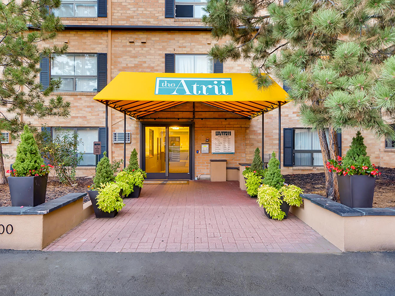 Entryway | The Atrii Apartments in Denver, CO